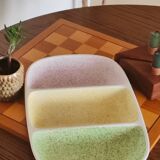 Large ceramic aperitif platter in vibrant colours Gien Vintage