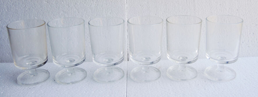 6 ancient glasses Luminarc France