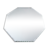 Bevelled mirror