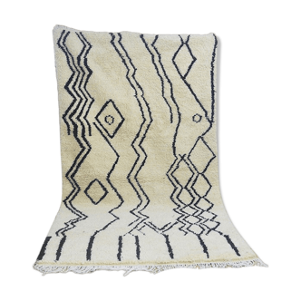 Abstract berber carpet 275 x 148 cm