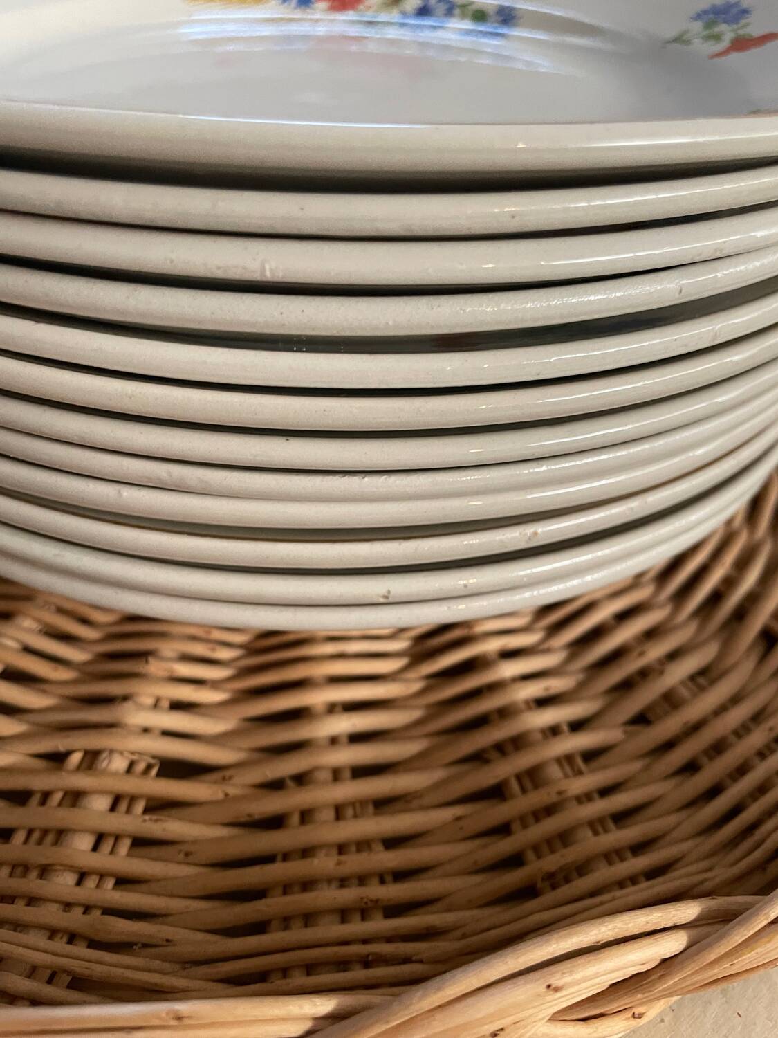 Luneville plates - set of 12