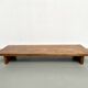 Solid oak coffee table, 1950s