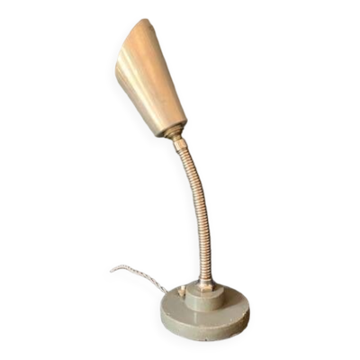 Lampe d'appoint en métal chromé Cogit, lampe Art Deco, industrielle, flexible