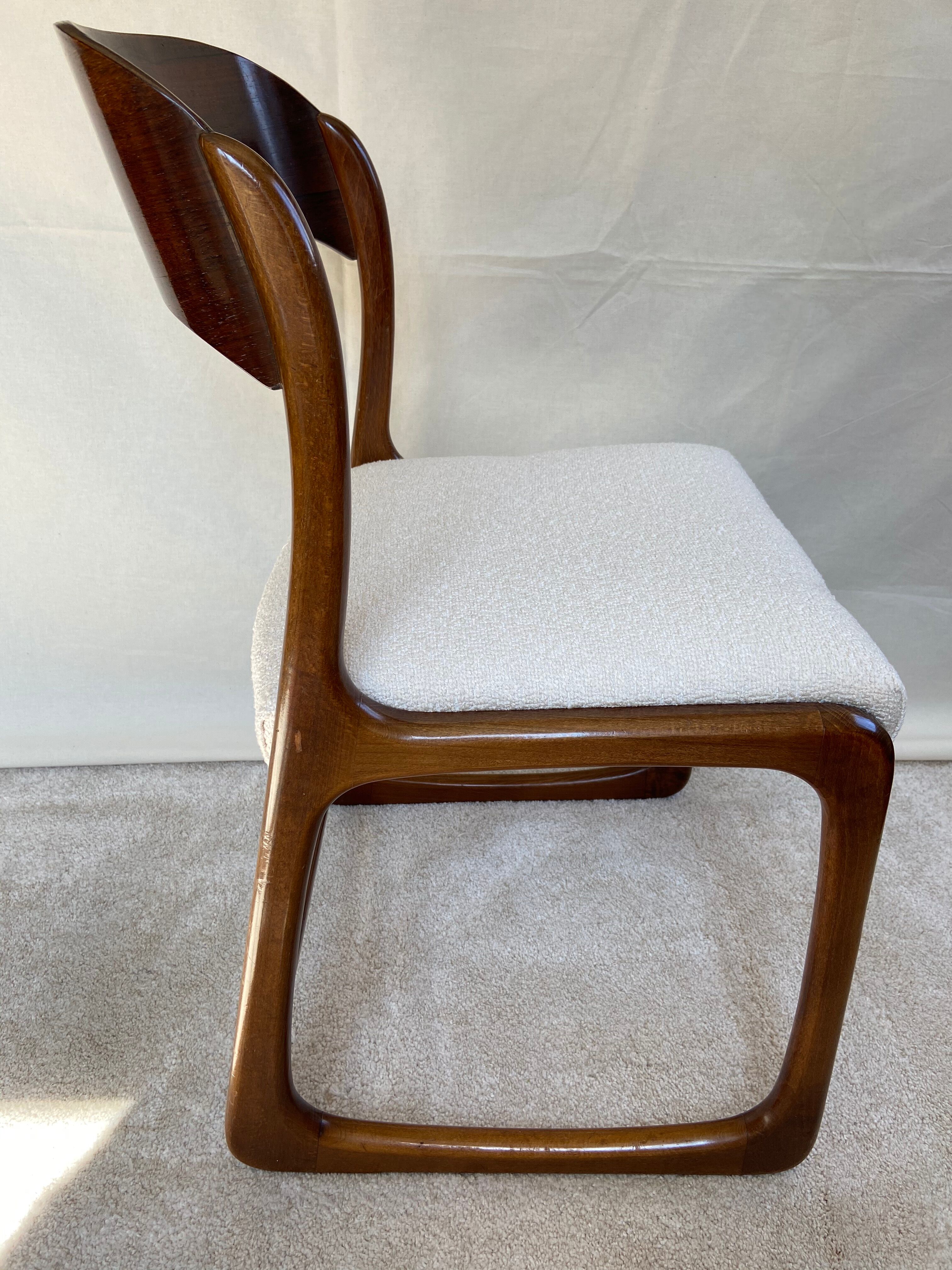 Set of 2 Baumann sleigh chairs