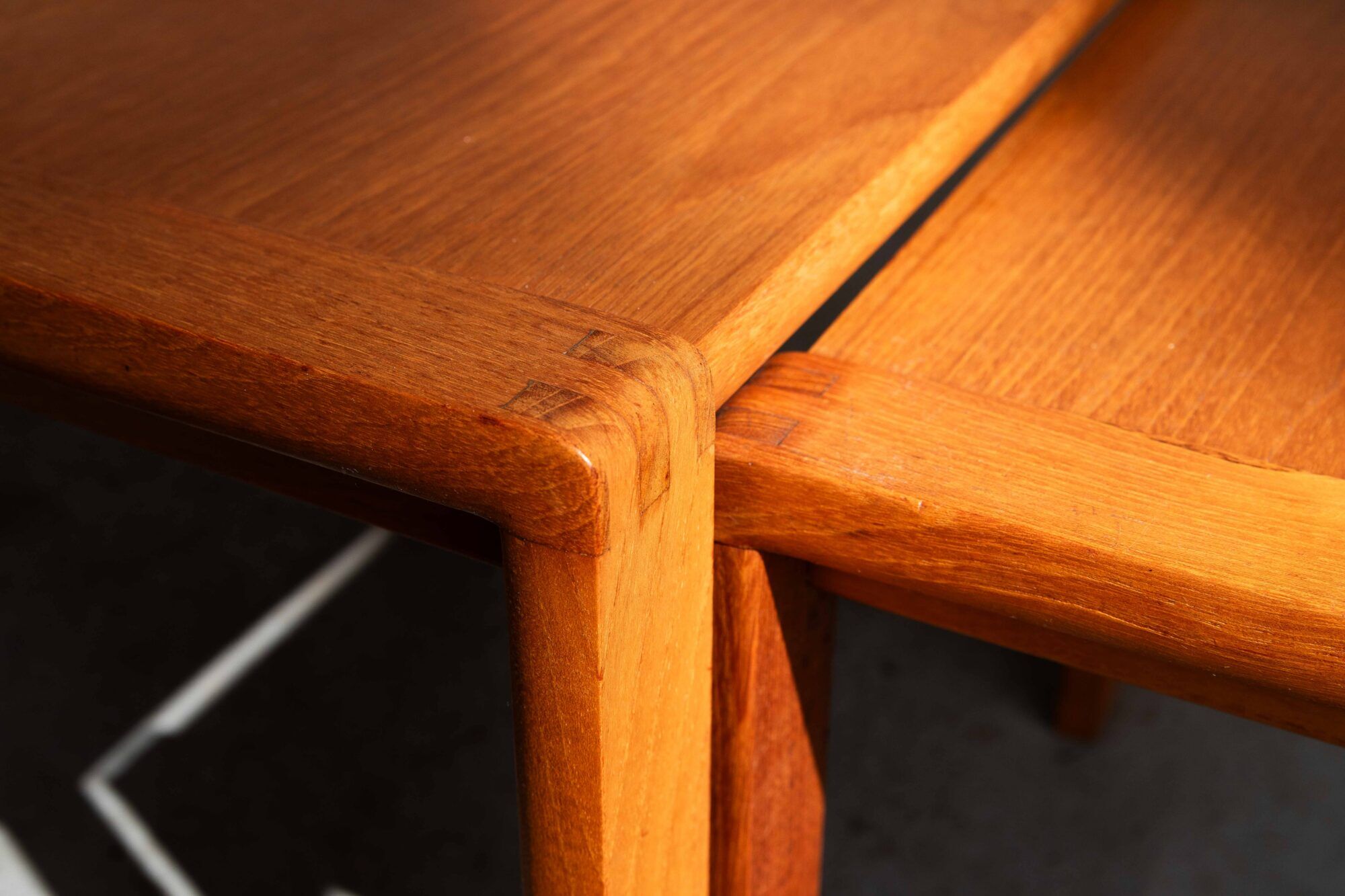 Ensemble de 3 tables gigognes par Aksel Kjersgaard
