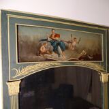 Trumeau Painted wood Early 19th century