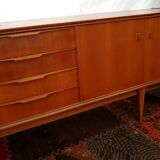 Scandinavian vintage teak sideboard, 60s