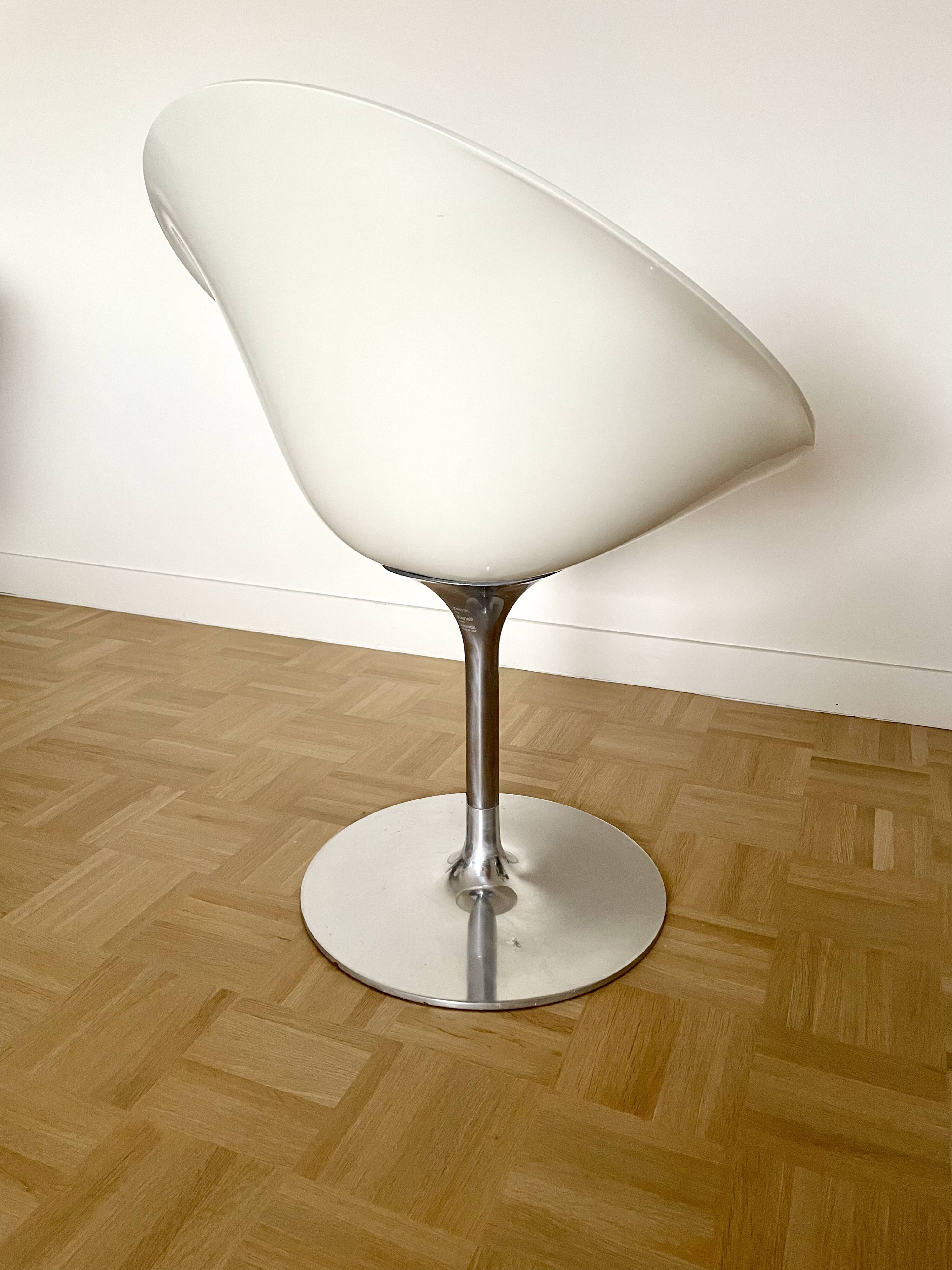 Kartell Eros white chair