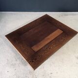 Postmodern Wengé Coffee Table, 1990s