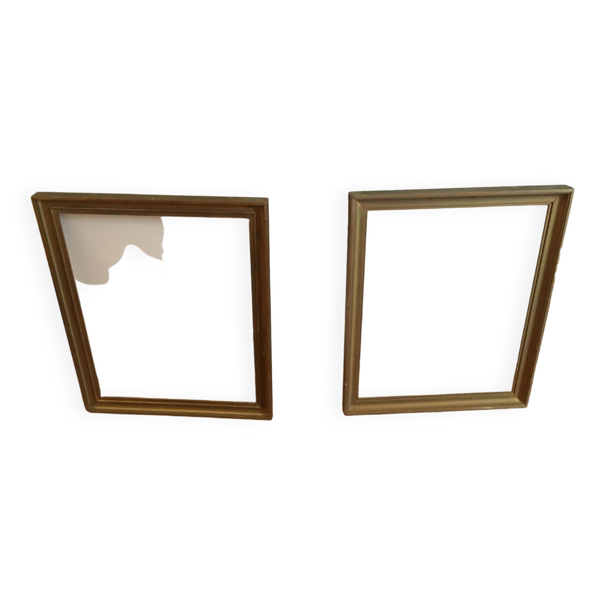 Vintage wooden frames.