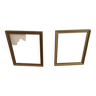 Vintage wooden frames.