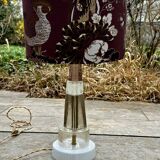 Antique Venetian lamp made of Murano glass