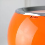 Space Age Orange Flash Floor Lamp from Guzzini, 70s