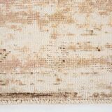 3x11 Rug For Kitchen Brown Beige Turkish Runner Rug, 86x325Cm SK 5286