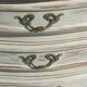 Louis XV bedside table with patina