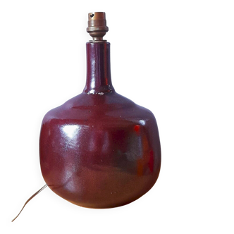 Lampe en grès  émaillée 1960