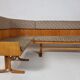 Canapé d’angle et 2 chaises par Ludvik Volak pour Drevopodnik Holesov, années 1960