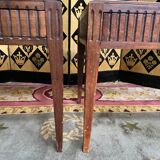 Pair of Louis XVI style bedside tables