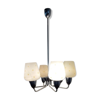 Vintage chandelier Instala Decin, Czechoslovakia 1970