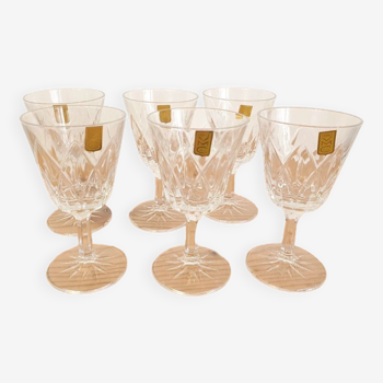 Lot de 6 verres à apéritif VMC Reims vintage