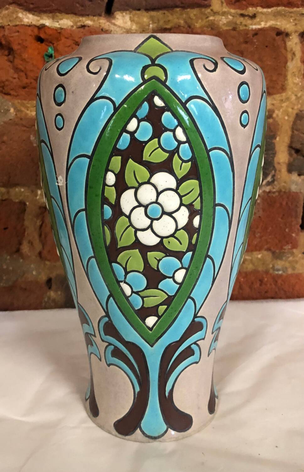 Onnaing Faience Vase