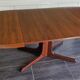 Vintage Baumann extendable teak table, 1970s
