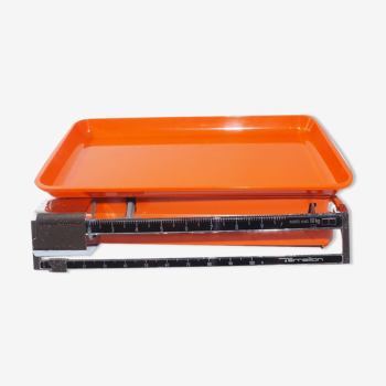 Vintage orange household scale