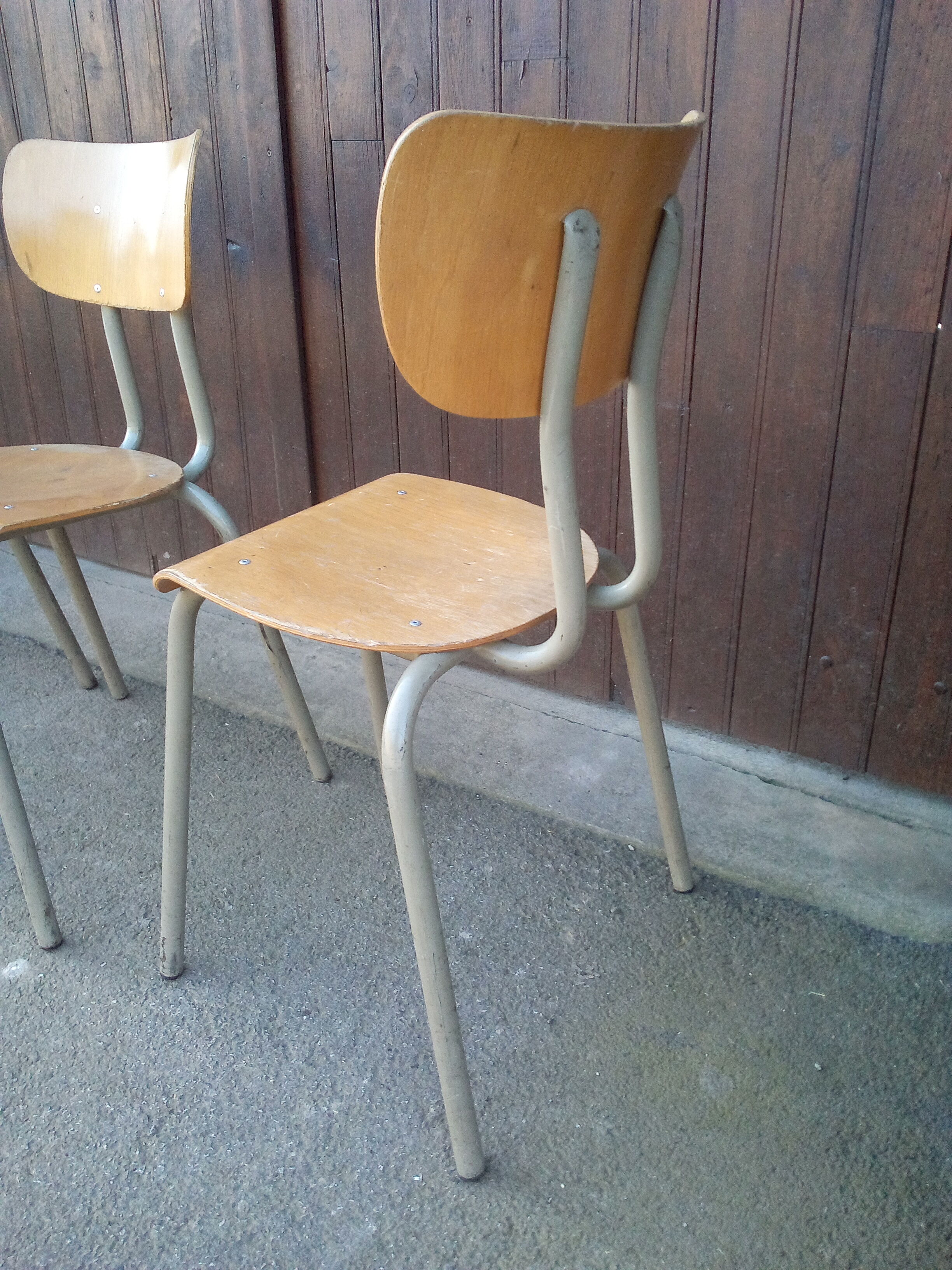 Set of 4 chairs Tubax
