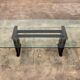 Tito Agnoli for Matteo Grassi leather dining table and six chairs