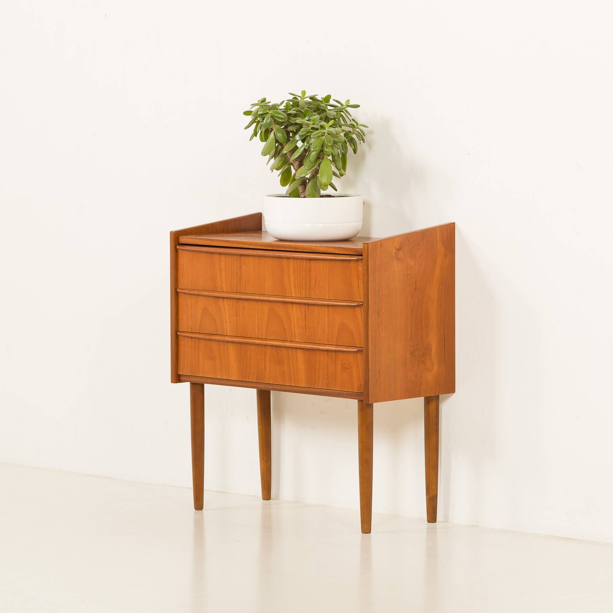 Small Danish teak dresser or a nightstand, 1960s