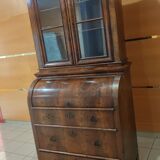 Victorian mahogany bookcase desk circa 1820