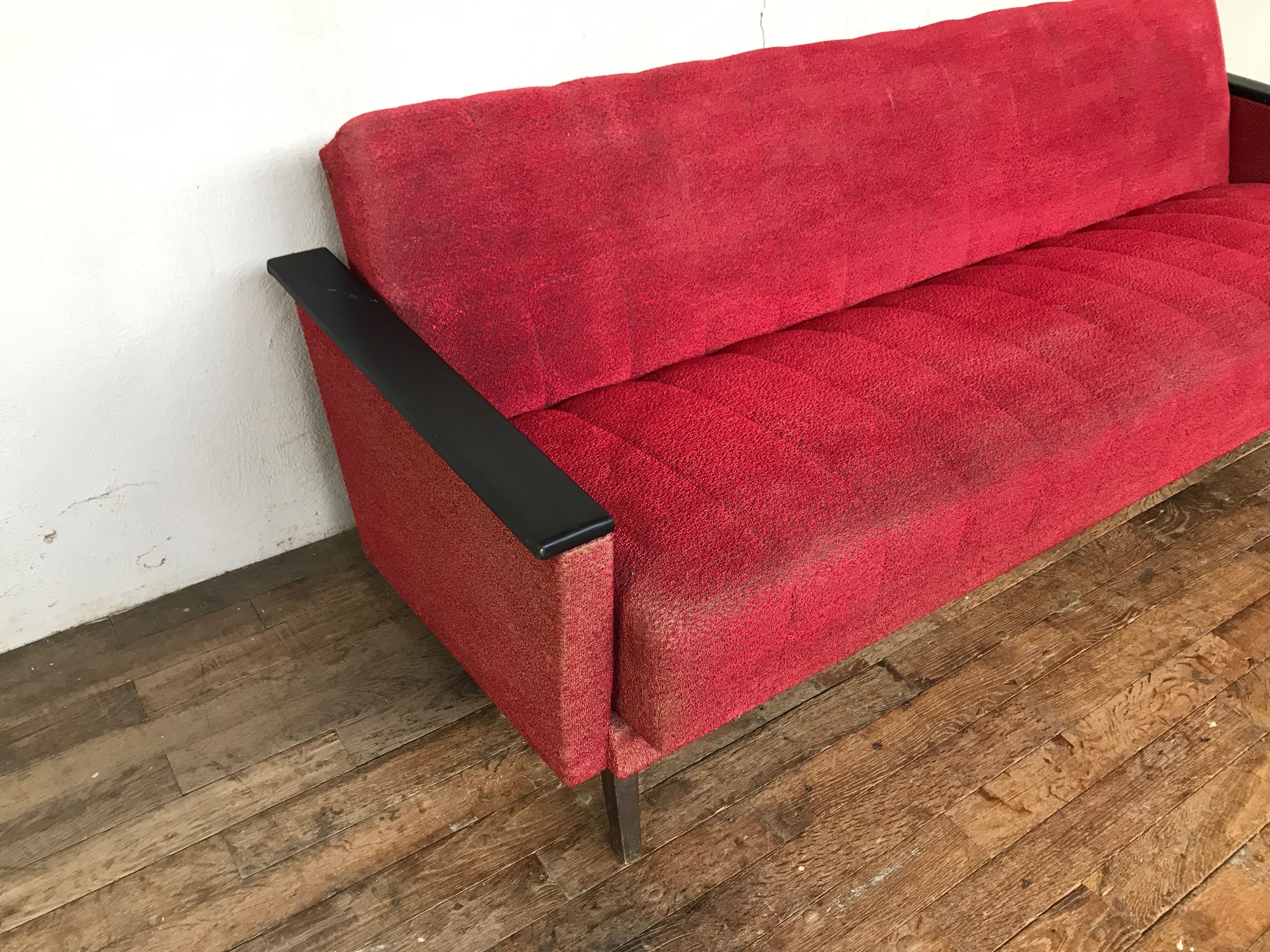 Vintage sofa says daybed from 1950s 1960s design