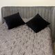 Habitat grey boudoir headboard 244 x 120 cm