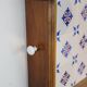Meuble de toilette en pitchpin