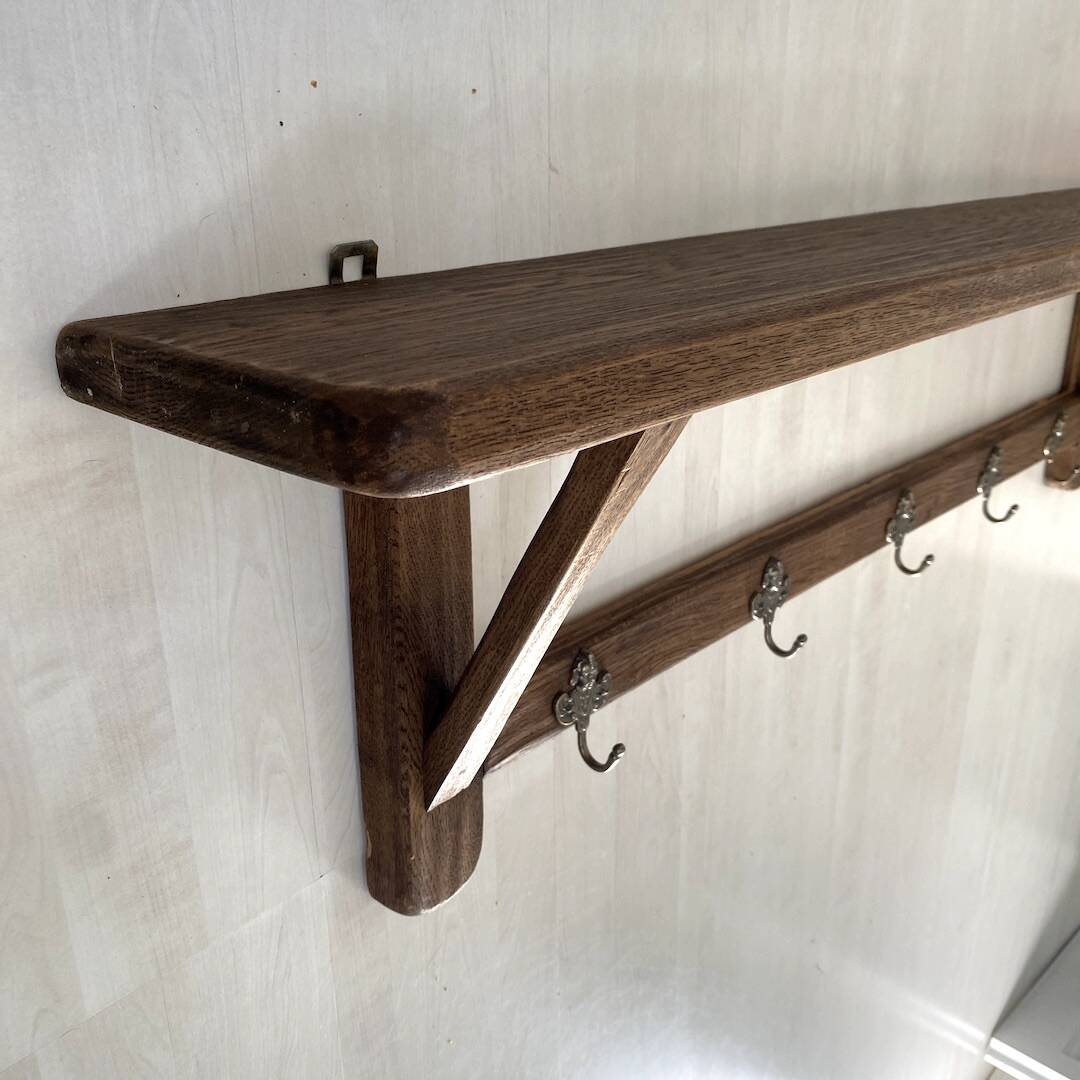 Vintage 50's kitchen wall shelf