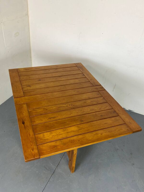 Table à manger vintage de style Japandi Chapo du milieu du siècle, 1960