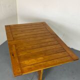 Table à manger vintage de style Japandi Chapo du milieu du siècle, 1960