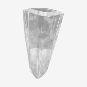 Scandinavian crystal vase Strombergenshyam