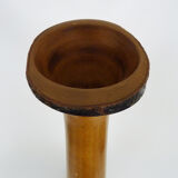 Jacaranda wood vase from the 80s