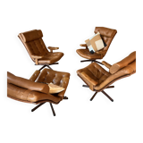 Set of 4 Gote Mobel armchairs