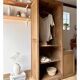 Asymmetrical Parisian wardrobe