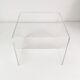 Side table with shelf, Germany, 1990s.