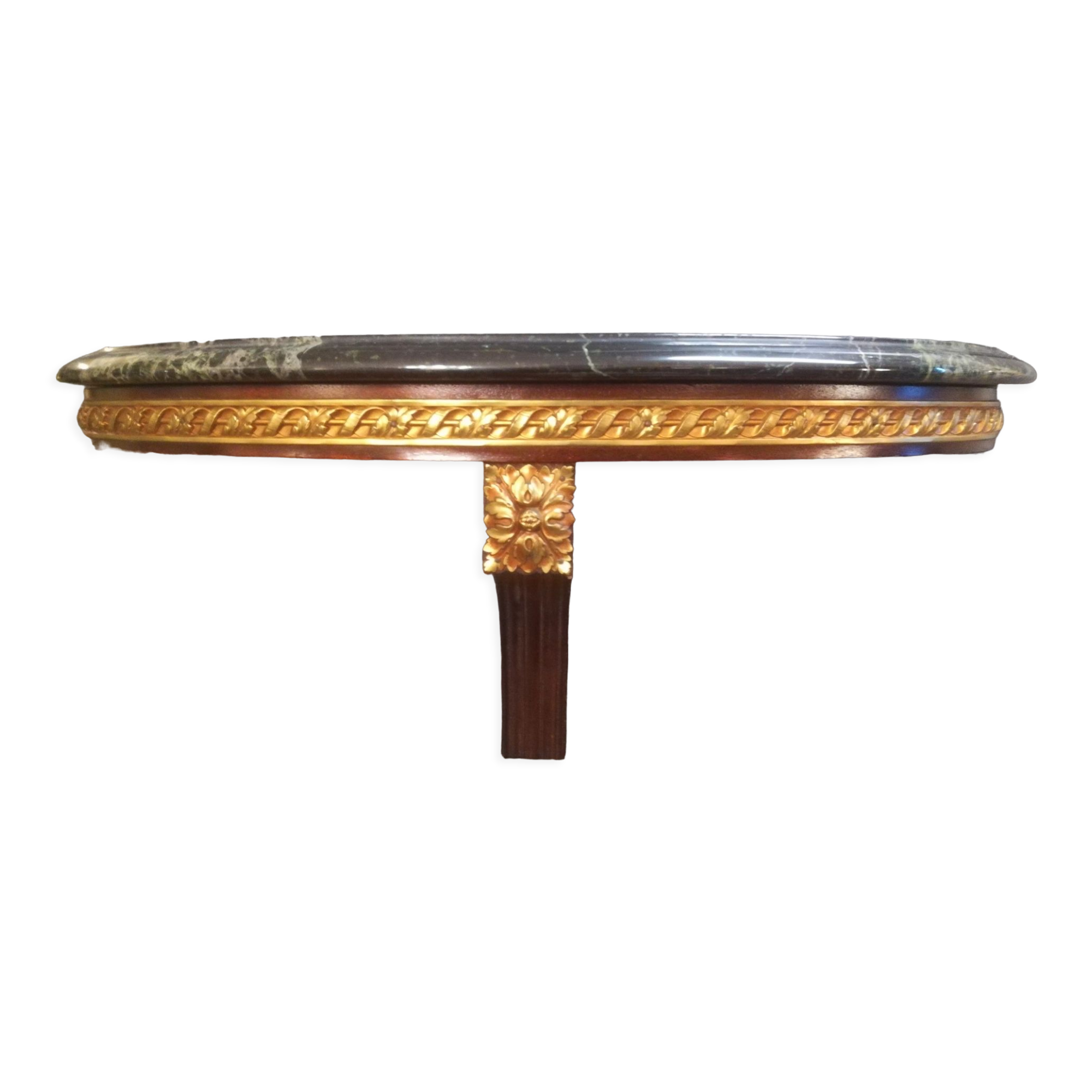 Louis XVI style wall lamp console
