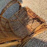 Rattan armchair circa 1960