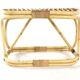 Rattan Footstool - mid century modern - japandi