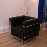 "LC2" armchair by Le Corbusier, Charlotte Perriand for Cassina