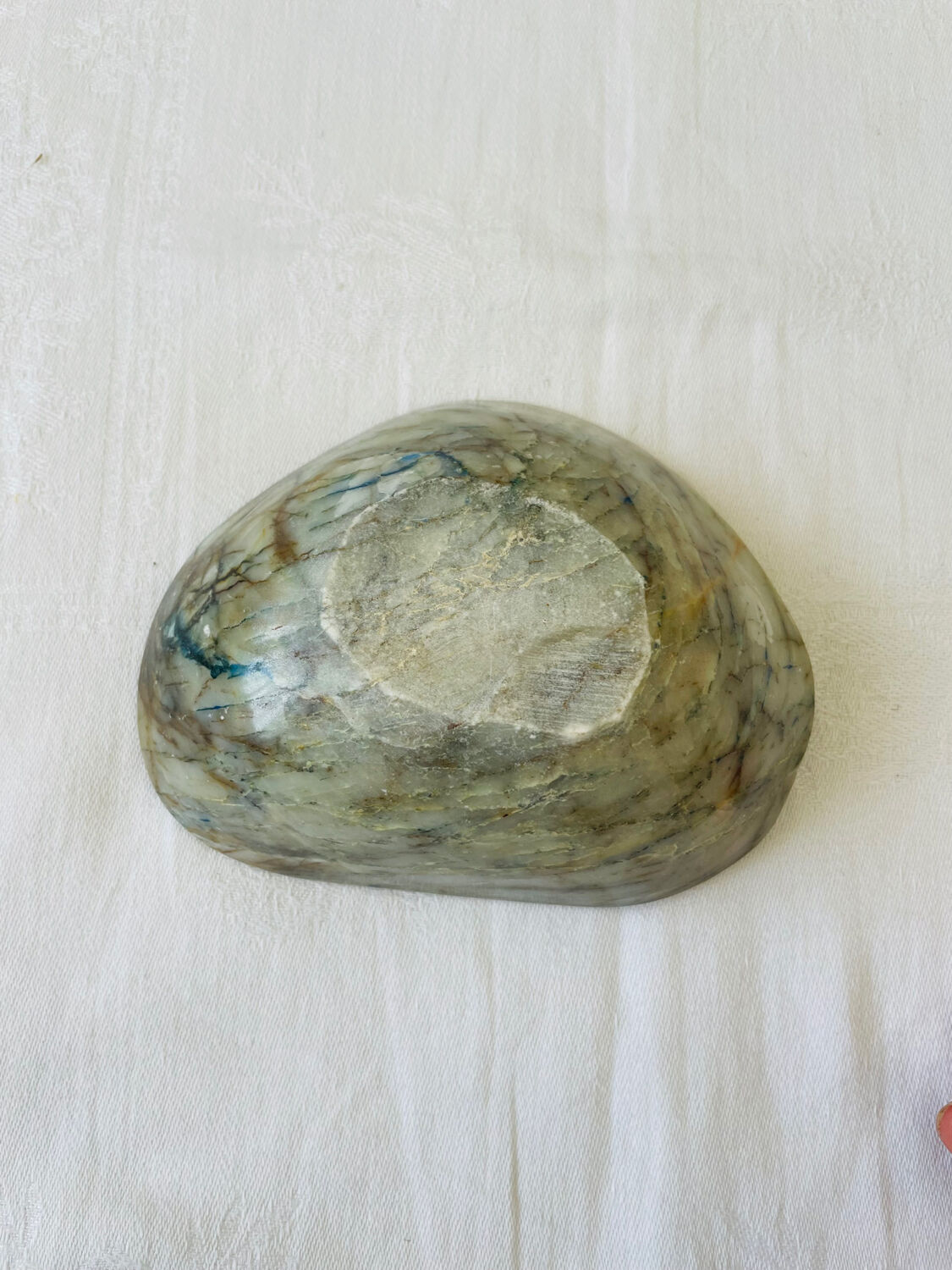 Empty pocket ashtray vintage albatre