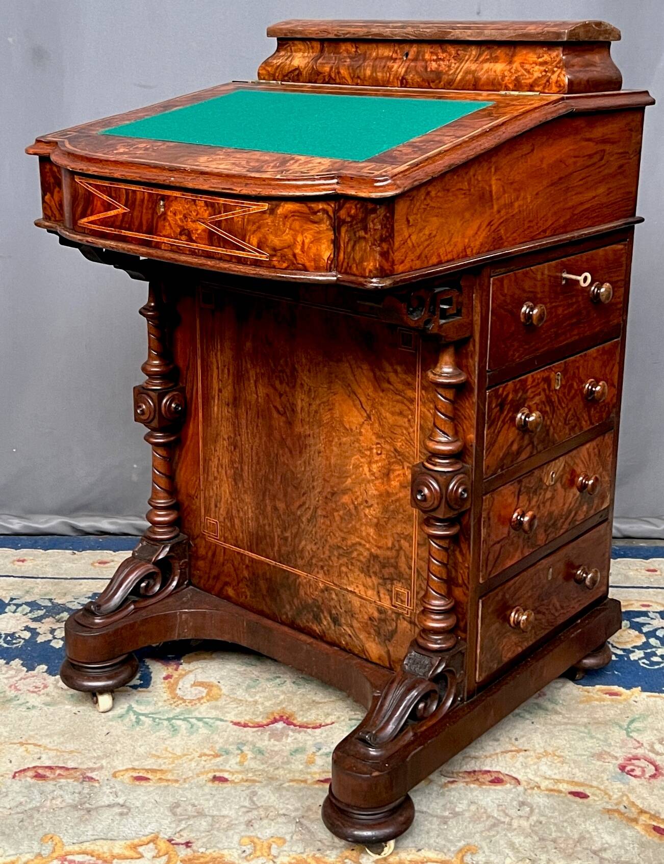 Magnificent Victorian office secretary from Davenport.