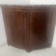 Half-moon corner cabinet in Louis XVI style, 19th century