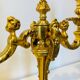 Chandelier en bronze à décors de putti et cariatides, début XXe